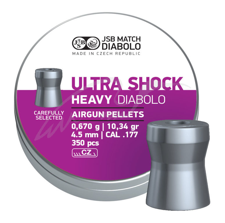 Пульки JSB Ultra Shock Heavy 4.5mm