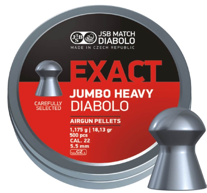 Пульки JSB Diabolo Exact Jumbo Heavy 5.52mm
